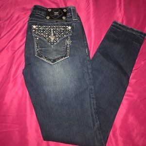 Miss Me skinny jeans size 27